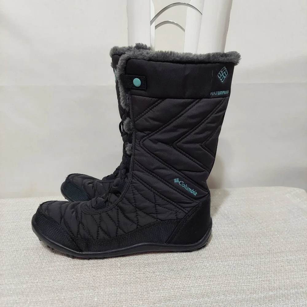 Columbia Minx Mid III Girls' Waterproof Winter Boots Size 5‎ NWOT